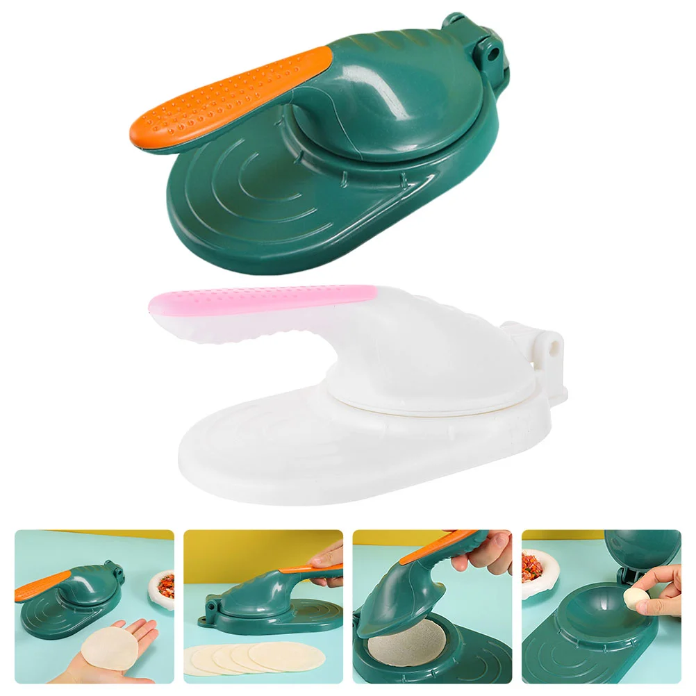

Dumpling Maker Press Dough Mold Presser Wrapper Skin Tortilla Pressing Empanada Makers Pastry Ravioli Manual Molds Tool Pie