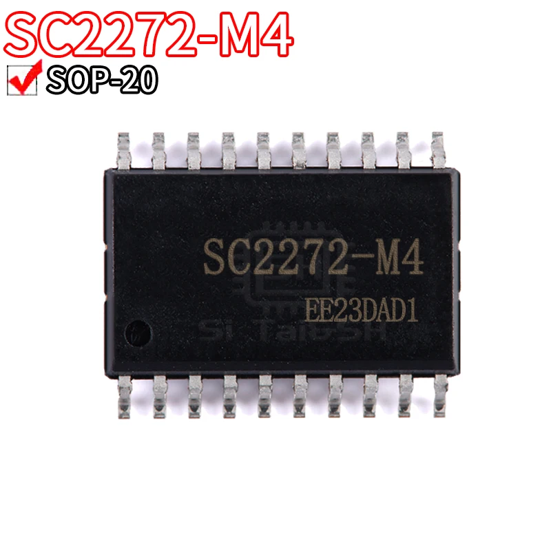 10 шт. PT2272-M4S получает декодер/не-функция защелкивания chip SOP20 SC2272-M4 M4S