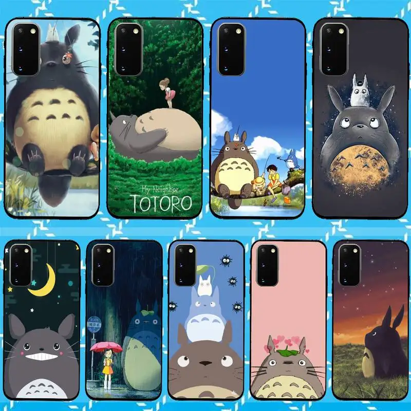 

Cute My Neighbor Totoro Phone Case For Samsung Galaxy S6 S7 Edge Plus S9 S20Plus S20ULTRA S10lite 2020 S10 Note20ultra Case