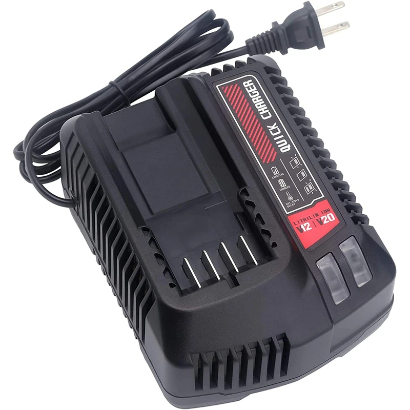 

CMCB104 Battery Charger For Craftsman V12/V20 Lithium Battery CMCB204 CMCB202 CMCB201 CMCB209 CMCB205 CMCB102 ,US Plug