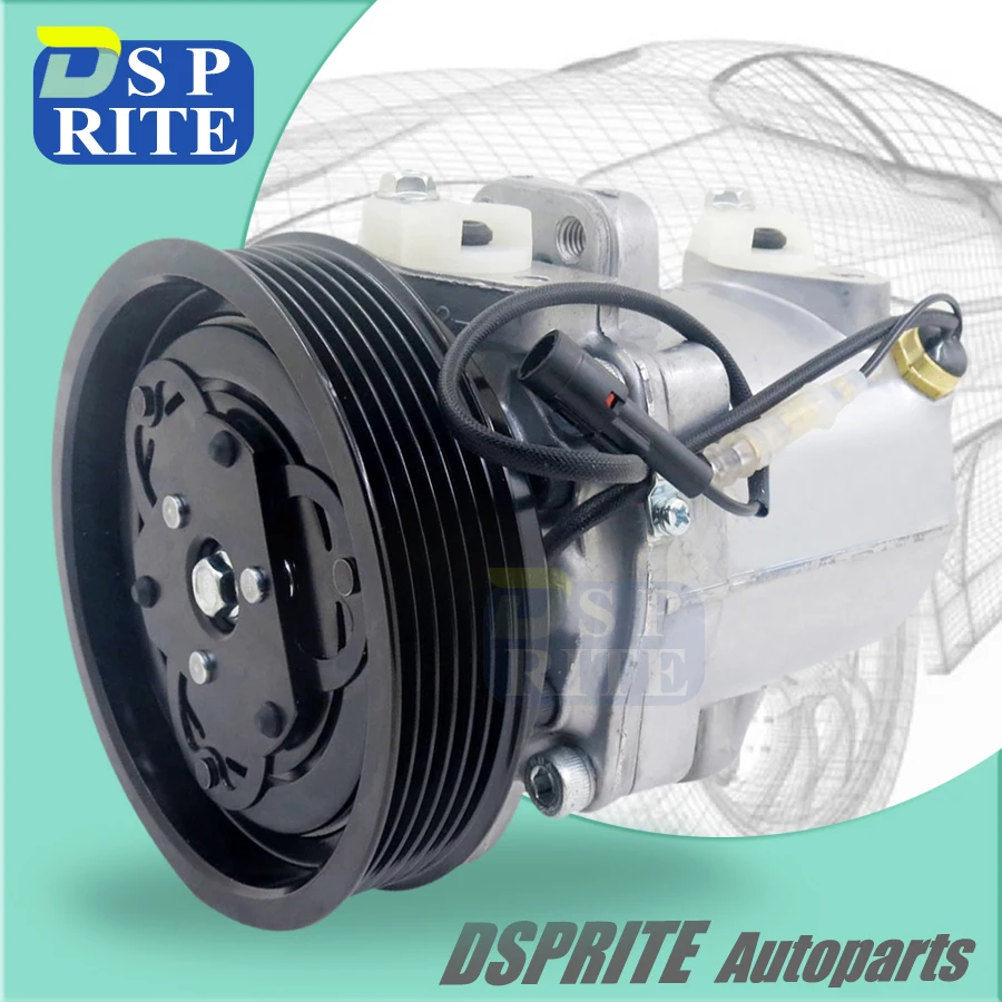 Для автомобильного компрессора SS10LV12 Air A/C Suzuki Jimny Baleno 9520077GA1 9520072BE0 9520170CN0 9520170CN2