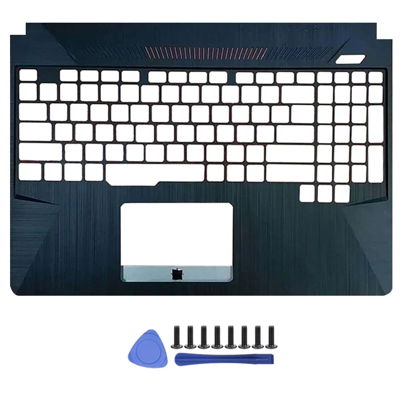 Фото Комплект аксессуаров для ноутбуков ASUS FX505, FX86, FX86S, FX86F, FX86SF, FX95, FX95D, FX95G: задняя крышка LCD, передняя рамка, петли, подставка для рук, нижняя крышка. №5
