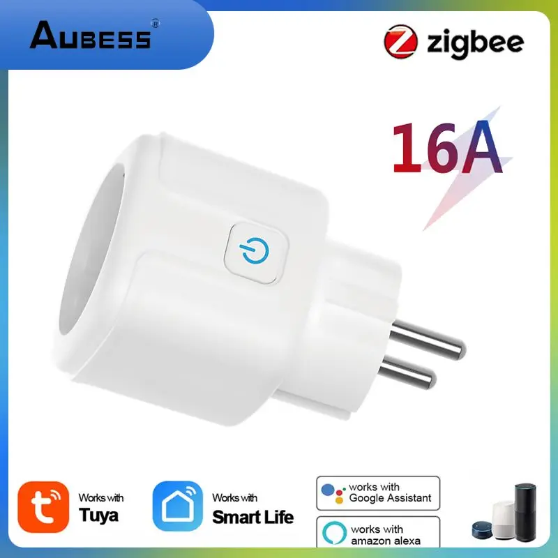 

Умная розетка Zigbee с поддержкой Wi-Fi и голосовым управлением, 16 А