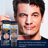 men anti aging wrinkle face cream moisturizing oil control remove eye bags whitening tightening hyaluronic acid acne serum 60ml