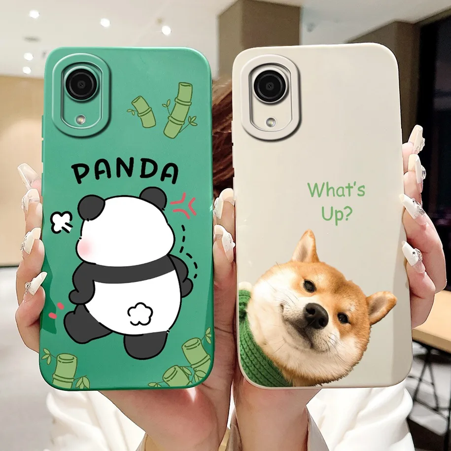 Чехол для телефона Samsung A03 задняя крышка Galaxy Core 4G цветочный бампер