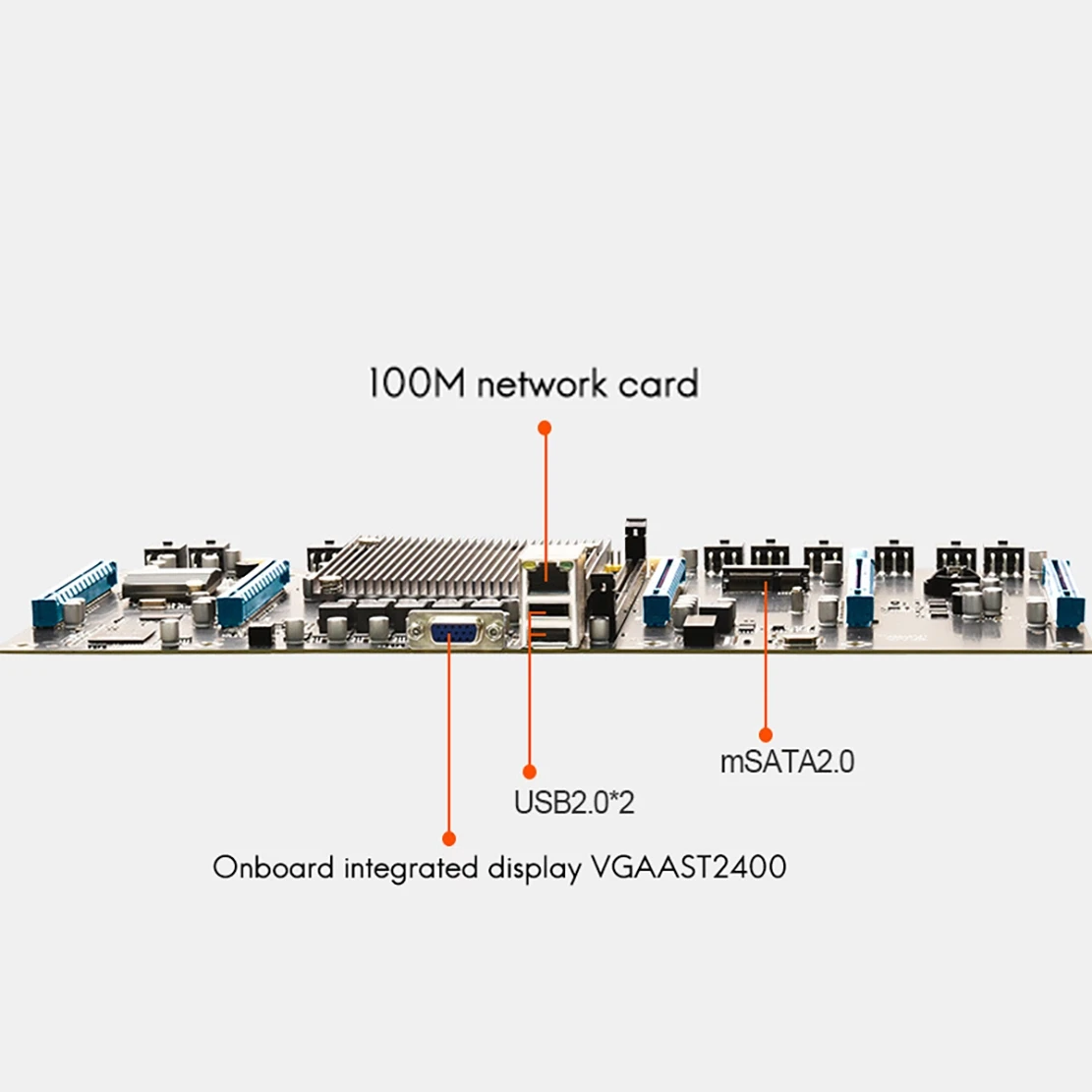Семейная материнская плата для майнинга BTC с процессором E5 2620 + 1X64G SSD H61 LGA2011 V1/V2 65