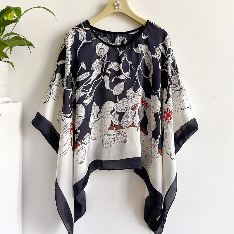 2024 Роскошный Шелковый Шарф 110x110 См. Дизайнерский Пуловер С Принтом На Голове.