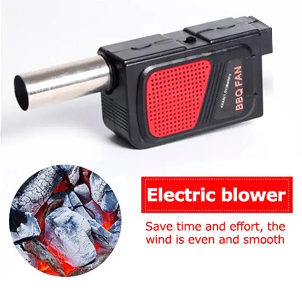 

1pc Portable Handheld Electric Bbq Air Blower Portable Cooking Air Blower For Charcoal Grill Handheld Electric Bbq Air Blow F3d8