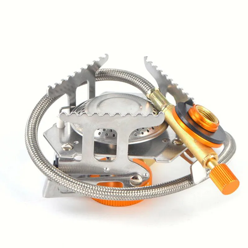 

Camping Gas Stove Outdoor Tourist Burner Strong Fire Heater Tourism Cooker Survival Furnace Supplies Stove Connector Adapter