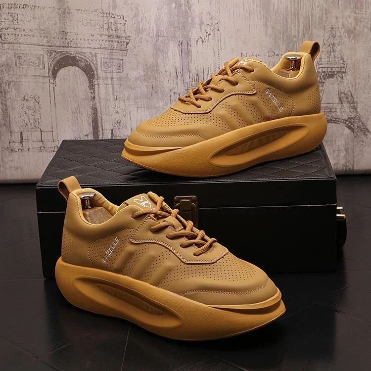 

High quality Dad shoes breathable fashion Korean casual sports comfortable and versatile ins lace up personalized thick soled