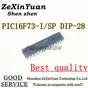 5PCS/10PCS/20PCS Original PIC16F73-I/SP PIC16F73 16F73-I/SP DIP-28 microcontroller