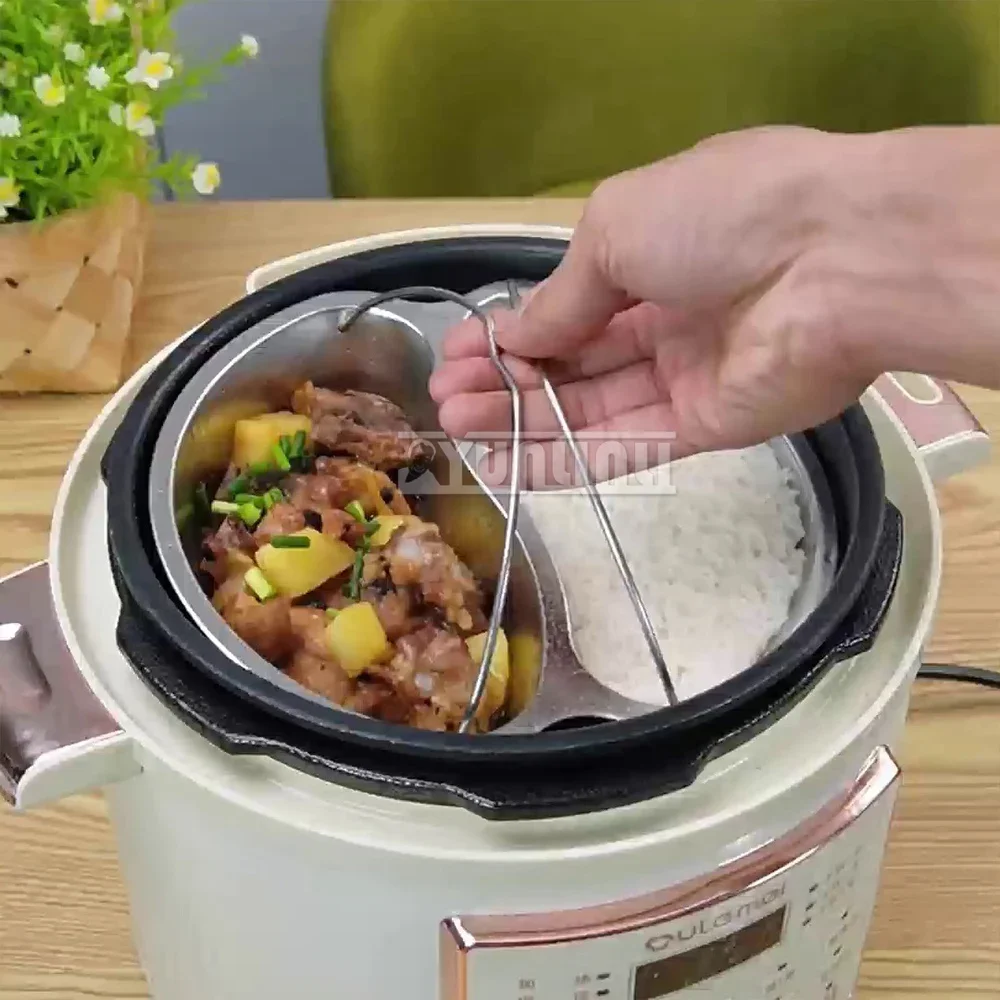 Умная скороварка на 5 л бытовая электрическая многофункциональная рисоварка