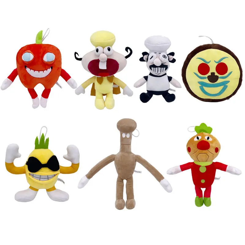 

Peppino Pizza Tower Plush Toys High Quality Cartoon Plush Doll Cute Anime Stuffed Toys For Children's Birthday Gift
