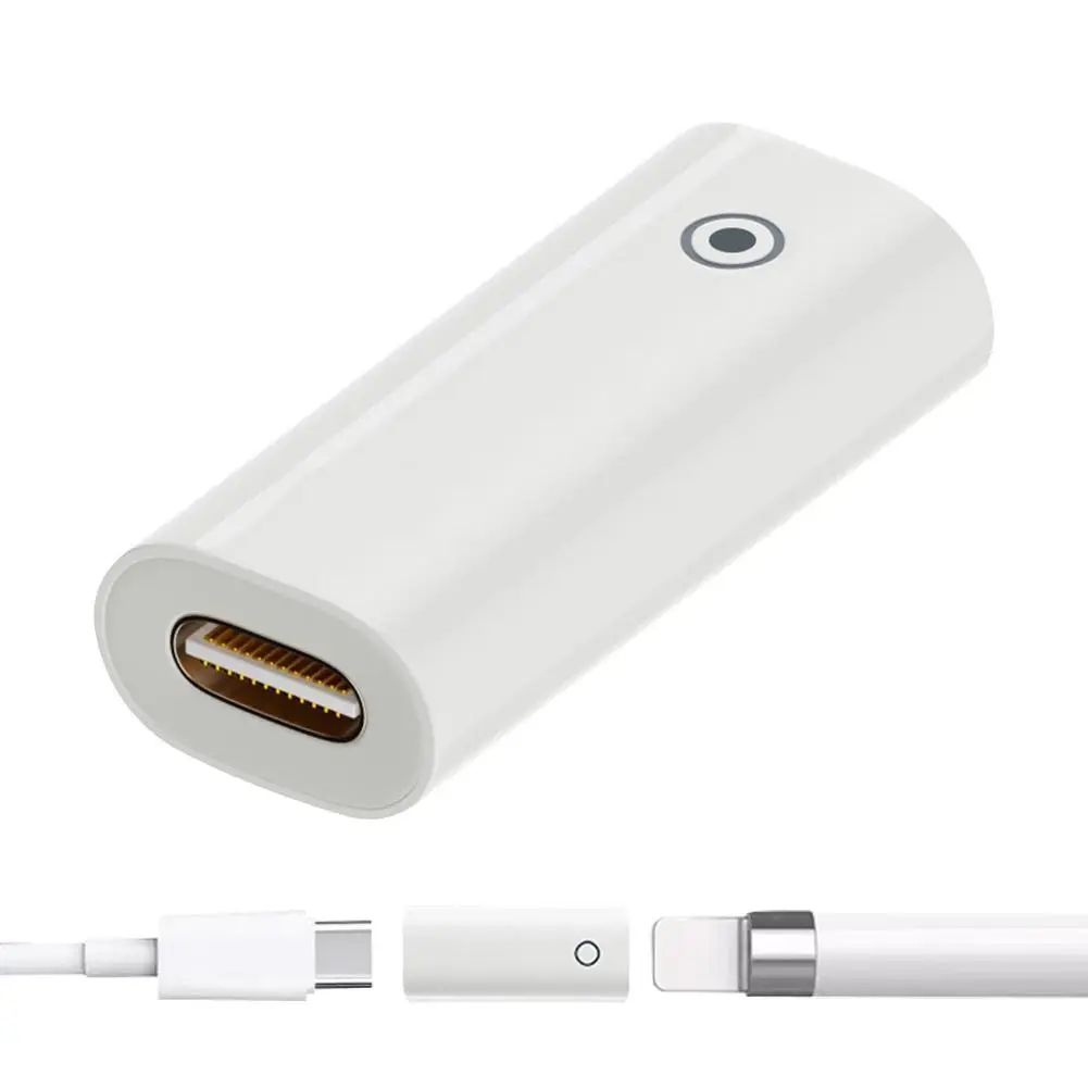 

Type-c Mini Adapter Portable Usb C To Compatible For Ios Converter Conversion Head For Stylus Pencil Huawei Samsung