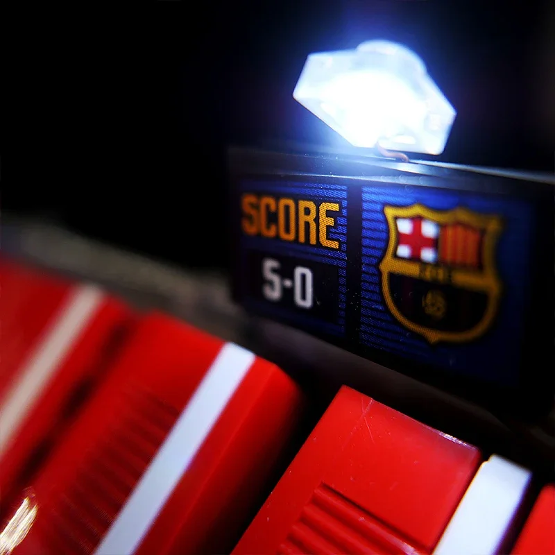 DIY радиоуправляемая лампочка Детский комплект для LEGO 10284 Volkswagen T2 прицеп-фургон