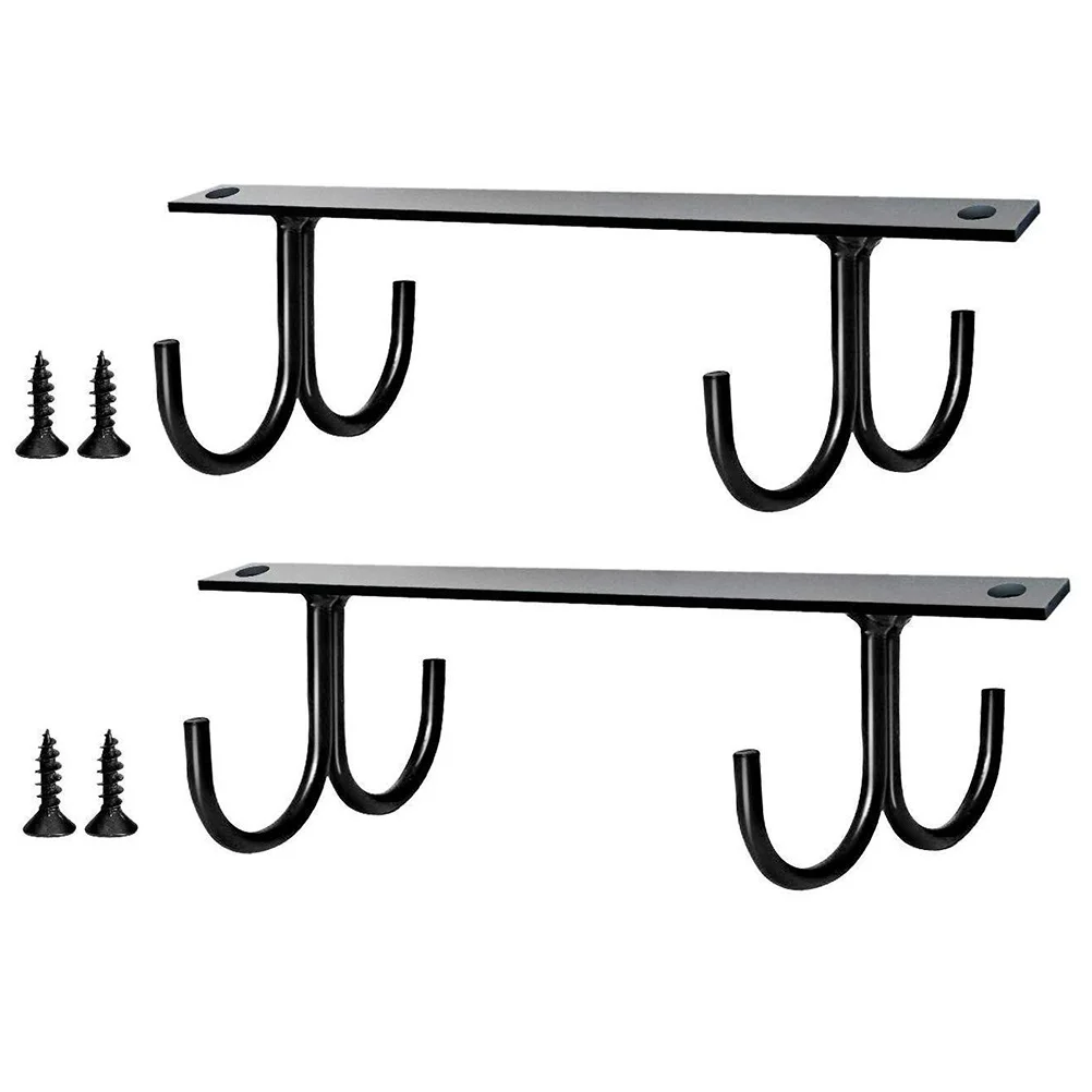 

2 Sets Household Mugs Rack Delicate Mugs Bracket Iron Crafts Mugs Hanger Kitchen Supply