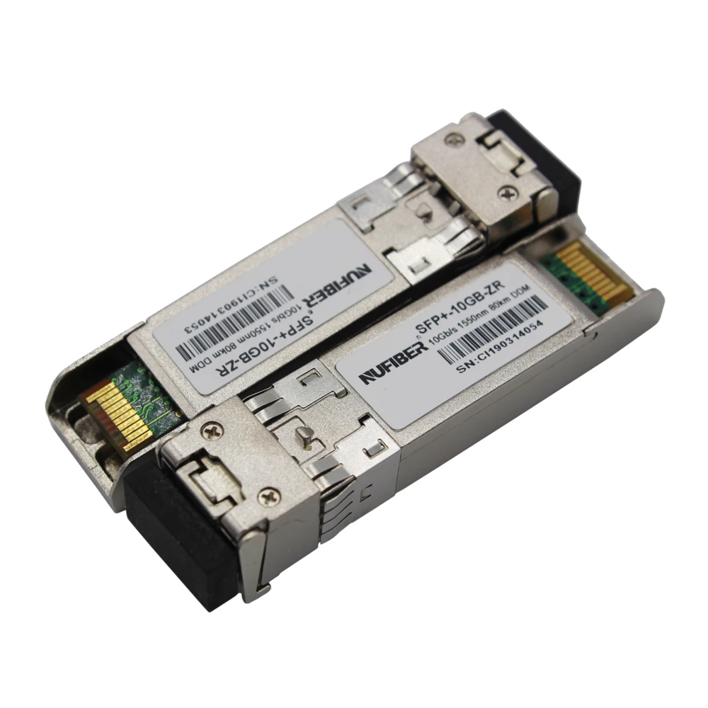 

High Quality 10g sfp zr 1550nm 120km 80km optical Module