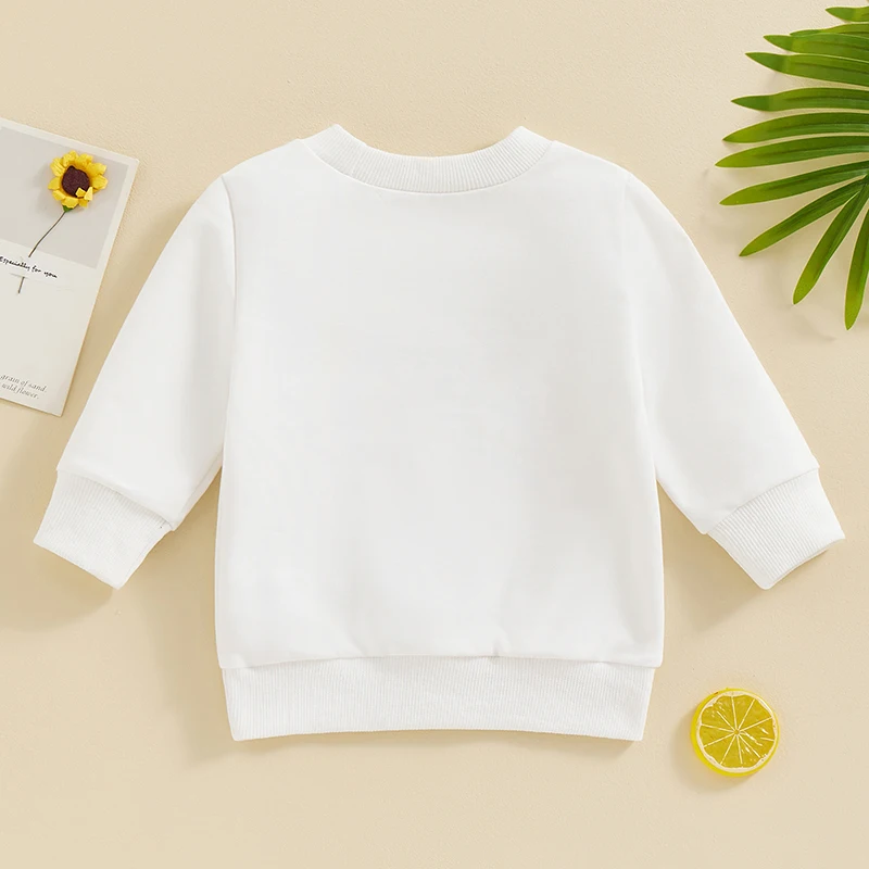 Футбольная Одежда для маленьких мальчиков и девочек свитшот с круглым вырезом