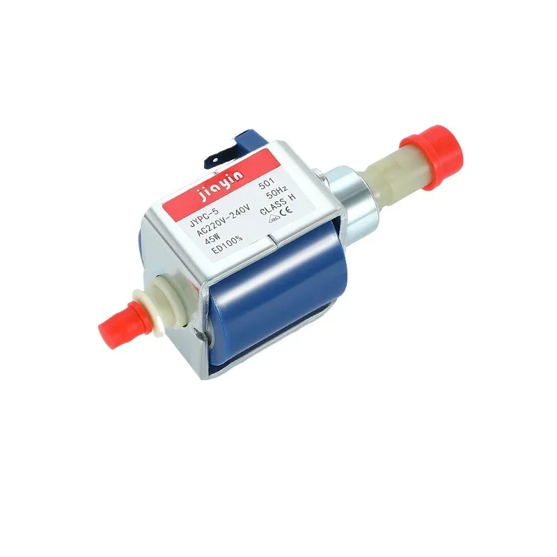 

JYPC-5 AC 220 В-240 В 9 бар 45 Вт Электромагнитный водяной насос Очиститель кофемашины высокого давления Самовсасывающий насос из горячего железа