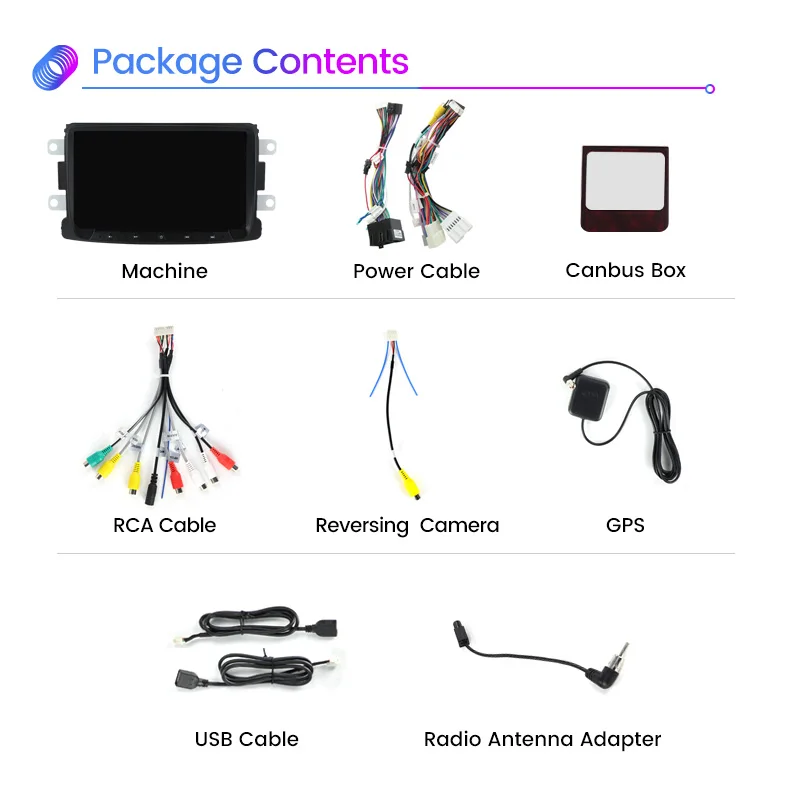 2 Din Android 11.0 Car Radio GPS For Dacia Sandero Duster Renault Captur Lada Xray Logan Multimedia Player Auto Carplay |