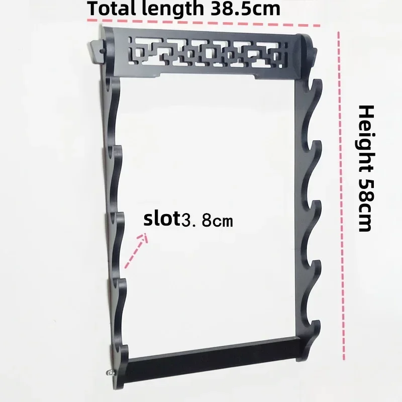 

Настенная полка для катаны 8-слойная