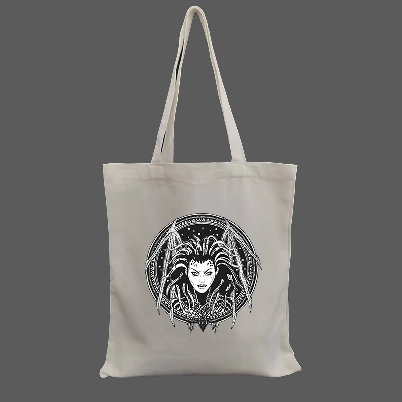 

Game Blades Classic graphic Women Shopper bag Printed Harajuku Shopping Canvas Shopper Bag girl handbag Tote Shoulder Lady Bag