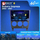 EKIY S7T Blu-Ray IPS Автомагнитола для Subaru Impreza GD GG 2002 - 2007 Android 10 Мультимедиа Стерео Carplay GPS Navi No 2din DVD