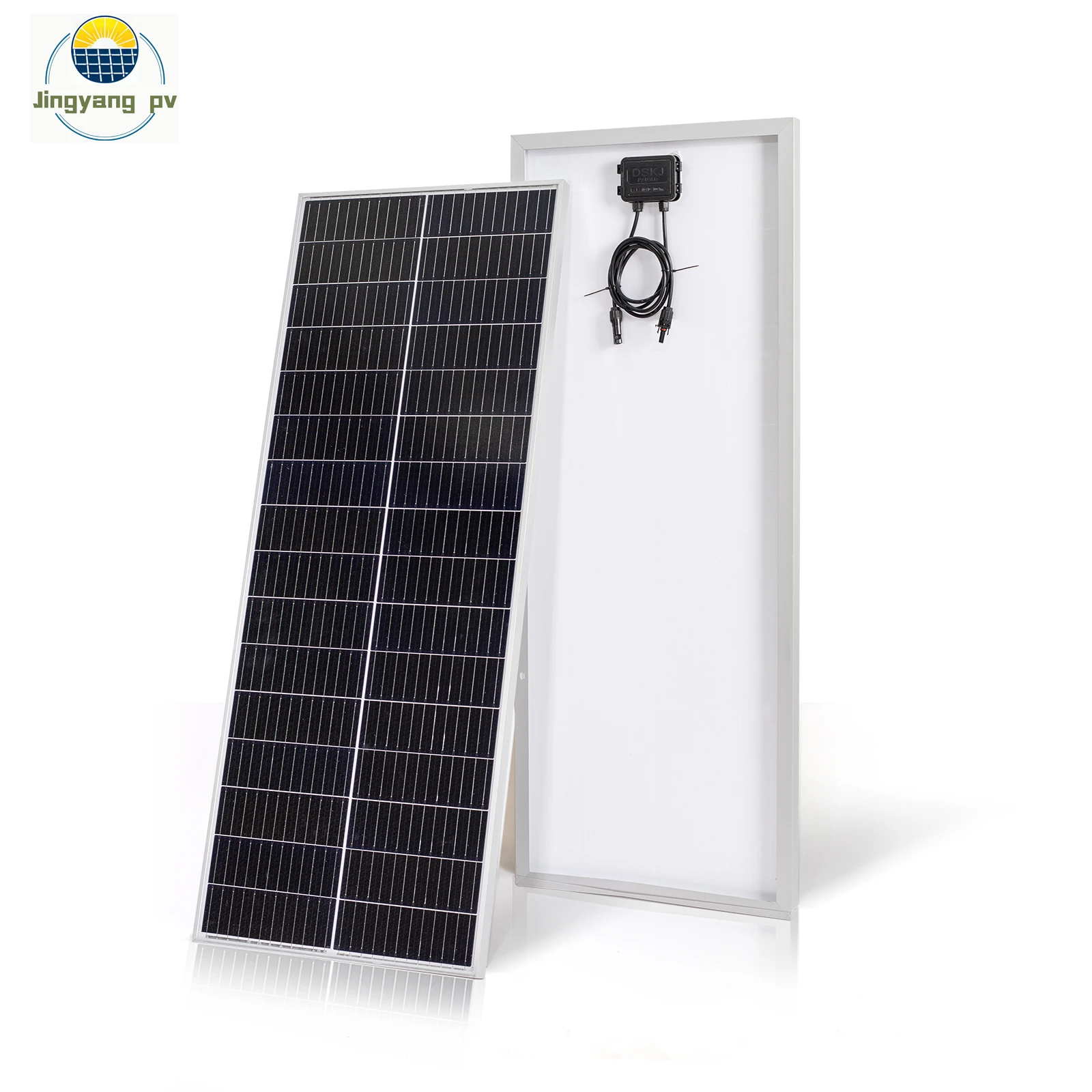 

High efficiency Tempered glass monocrystalline 100 w rigid solar panel for camping