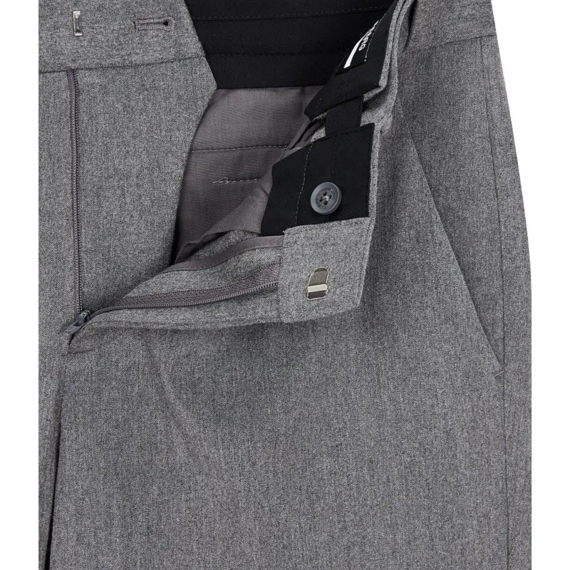 Men's Golf Pants with 5 Pockets Slim Fit Stretch Sweatpants Casual Travel Dress Work Pants for Men (Brushed fabric)