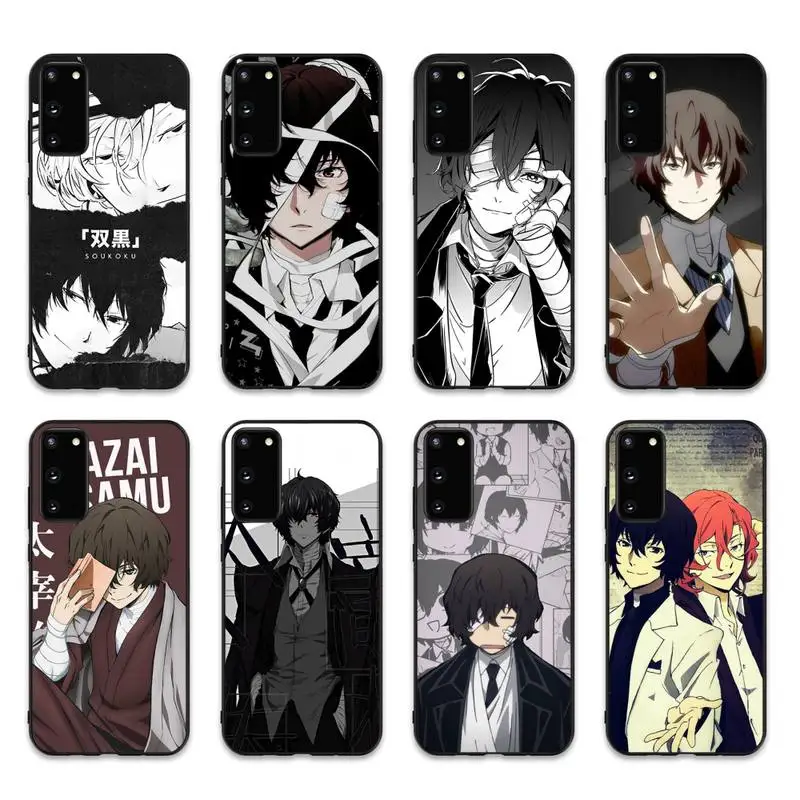 

Yinuoda Anime Bungou Stray Dogs Phone Case for Samsung S20 lite S21 S10 S9 plus for Redmi Note8 9pro for Huawei Y6 cover