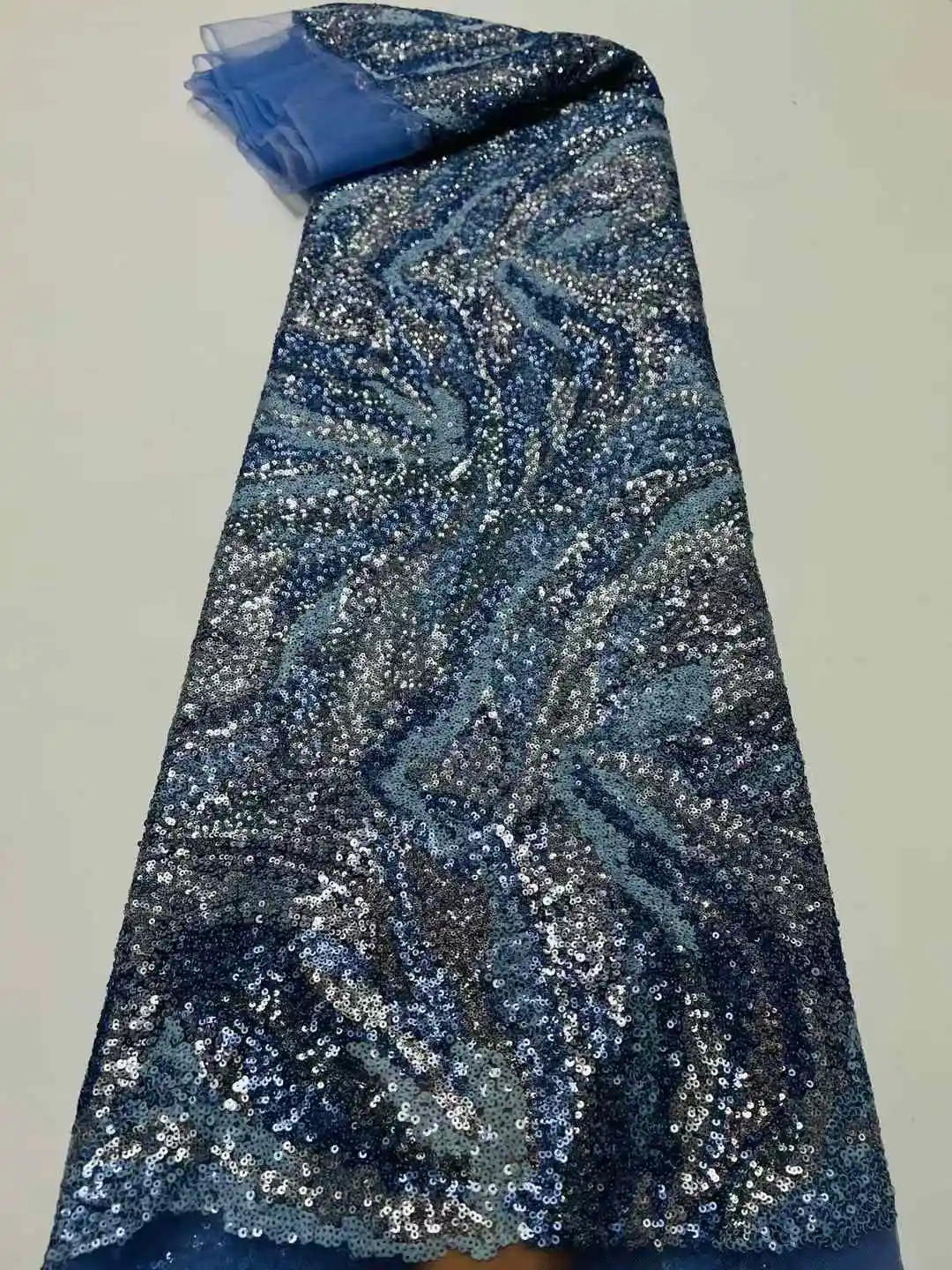 Африканская кружевная ткань с блестками вышивка бисером нигерийская свадебная