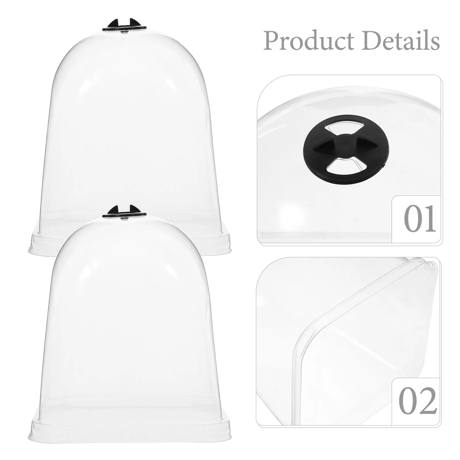 10 шт. изоляционная крышка садовые клопы для растений купольный горшок овощная