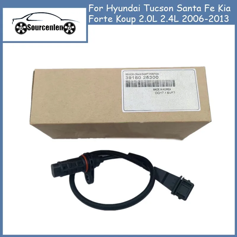 OEM 3918025300 39180-25300 Оригинальный датчик положения коленчатого вала для Hyundai Tucson Santa Fe