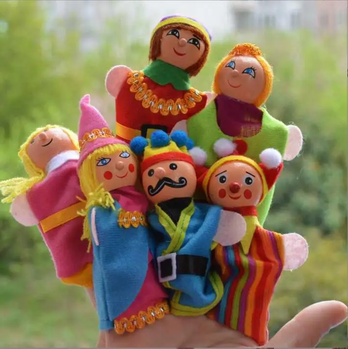 3 маленькие свинки ролевые игрушки куклы на палец три замок русалки принцесса