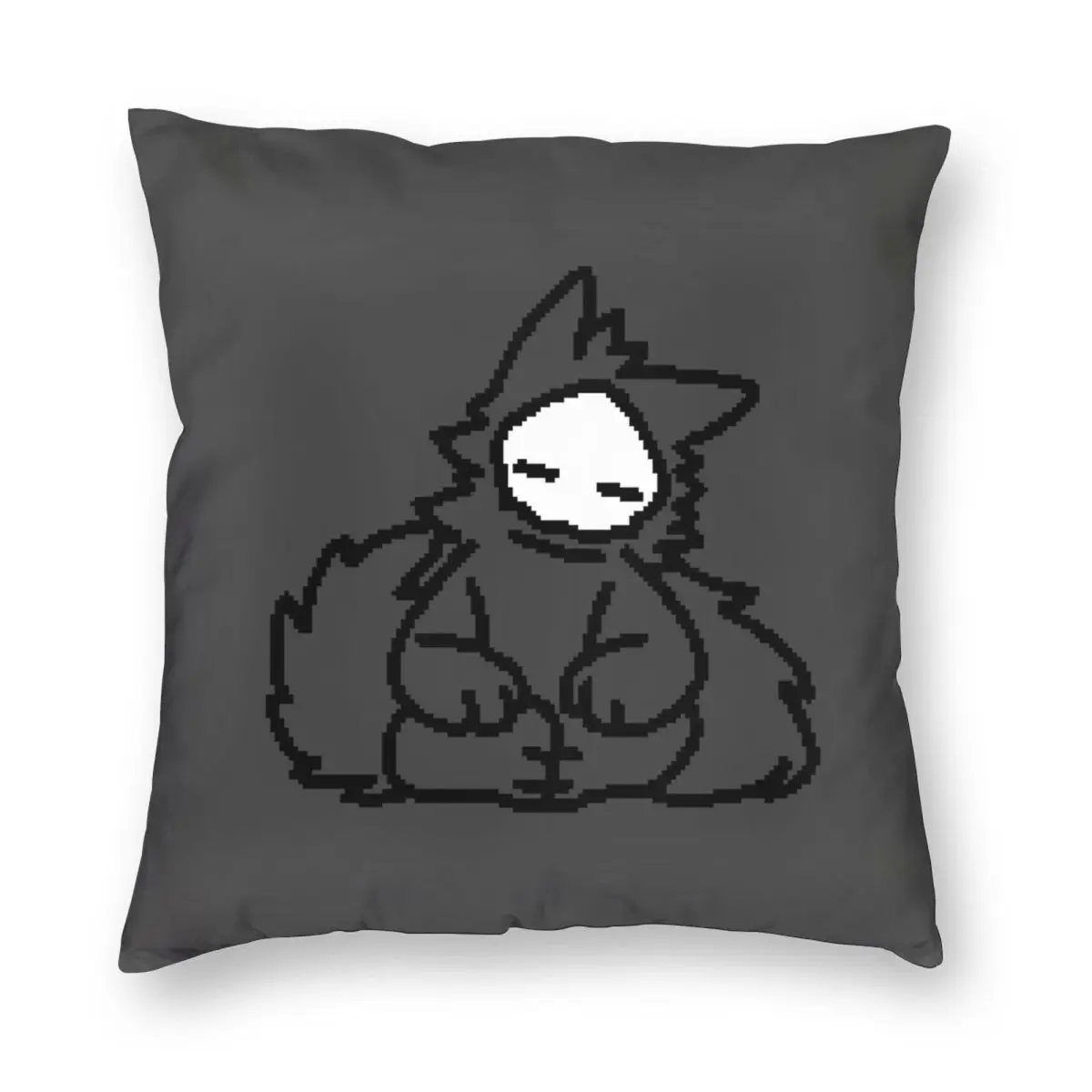 

Квадратная наволочка из полиэстера и льна