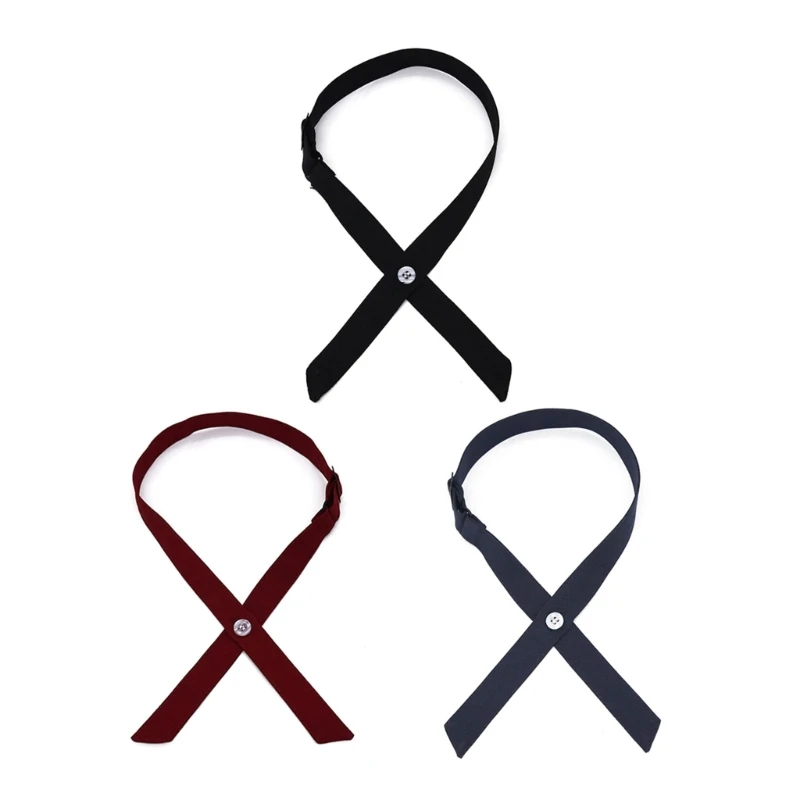 

Crossover Tie for Senior High School Girl Uniform Classic Accessories