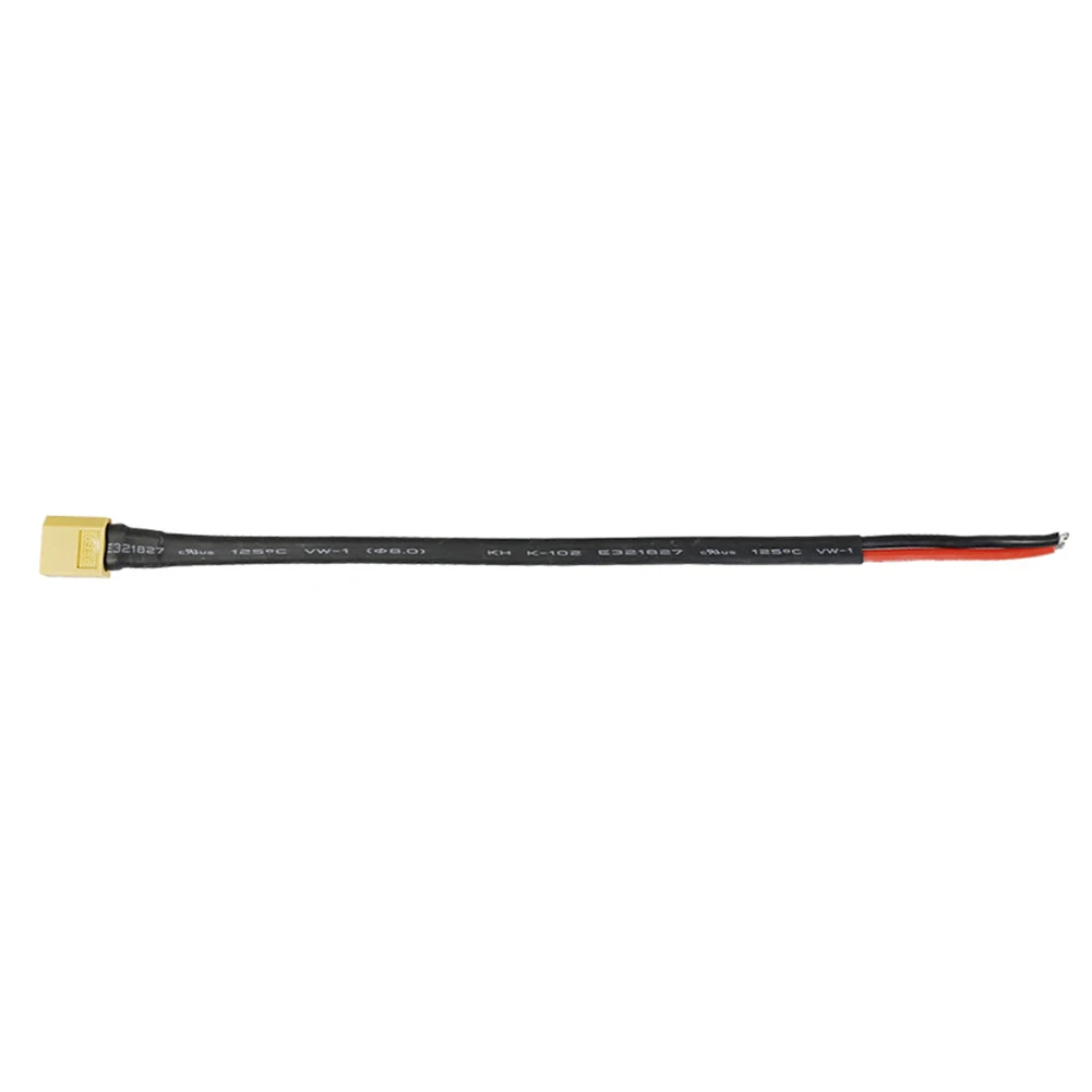 

100% новый аккумуляторный кабель для электровелосипеда из резины и металла XT60 Female-XT Male XT60 Male-Female 1 шт. 20 г черный + желтый + красный