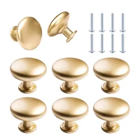 8 pcs door knobs gold drawer knobs cupboard handles small pull with screws for kitchen cabinet dresser diy furniture