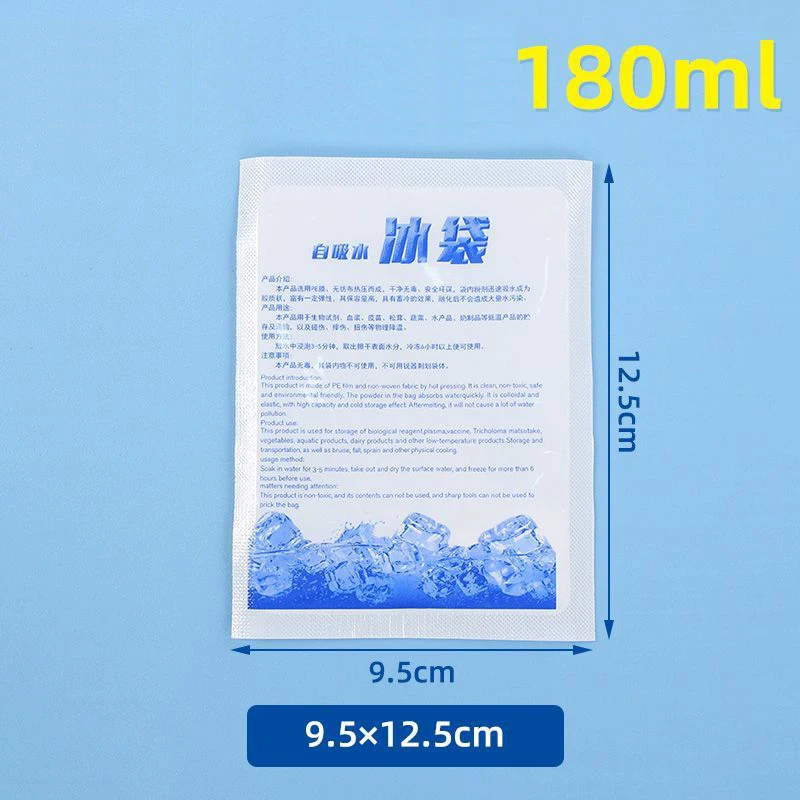 

100 многоразовых гелевых мешков для льда PICIDAE