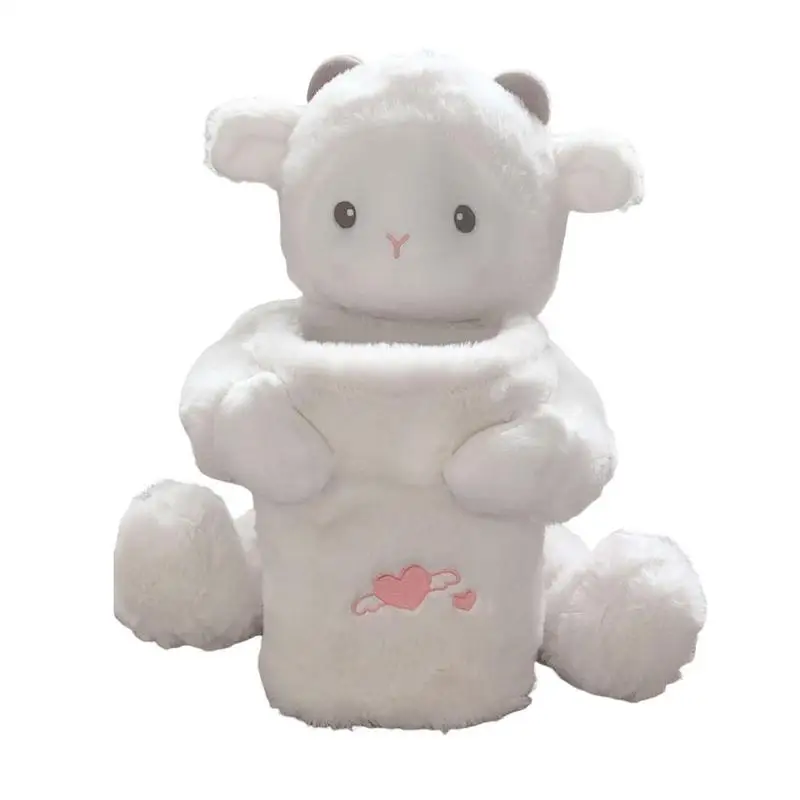 

Cartoon Animal Car Tissue Holder | Plush Wipes Dispenser Napkin Box | Cute Car Interior Organizer Accessories Home Decor