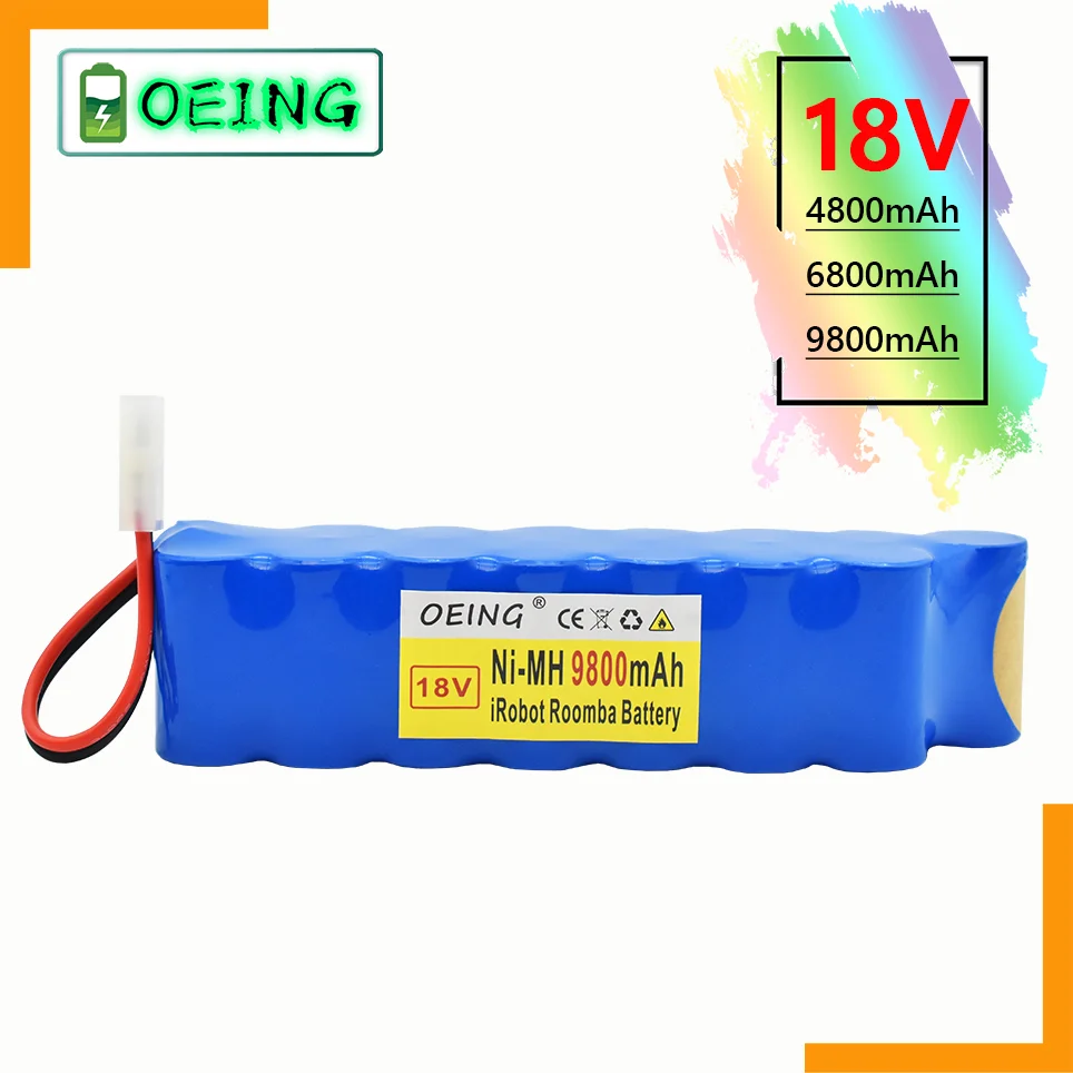 

2023NEW 9800mAh for Rowenta 18V Ni MH Battery Pack CD Vacuum Cleaner RH8771 or Tefal Cyclone Extreme Vacuum Cleaner Cell P102