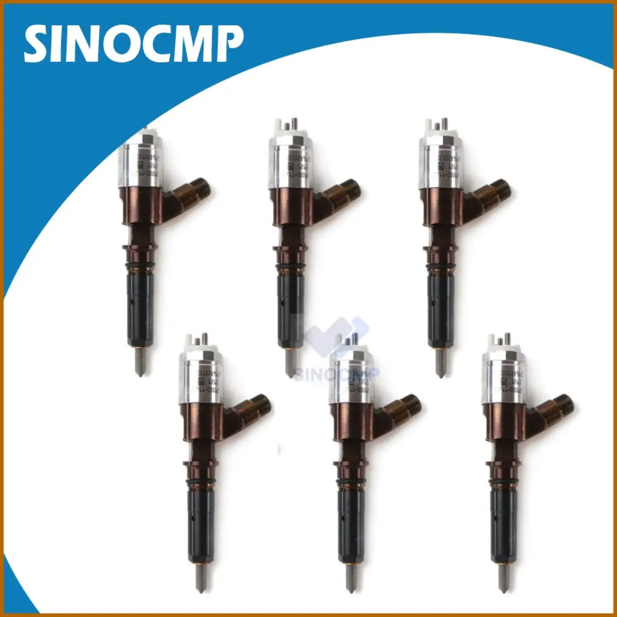 Форсунка инжектора Common Rail SINOCMP 26-4700 10R-7675 32F61-00062 для экскаваторов CAT Engine C-6 C6.4 320D 321D