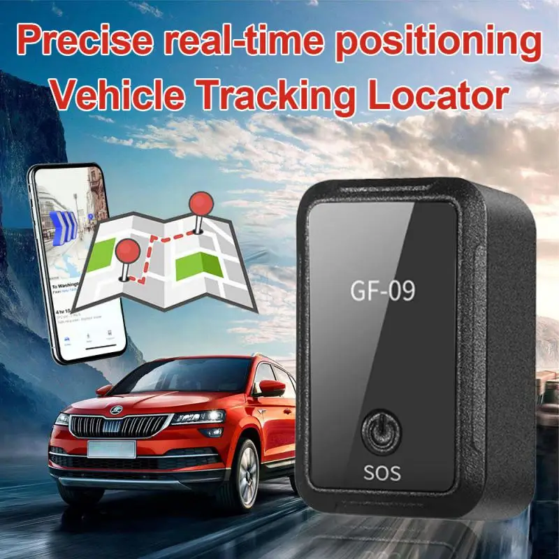 GF09 GPS Tracker Remote Listening Mini Vehicle GPS Tracker Real Time Tracking Device Old And Child Anti-Lost Locator SOS Call