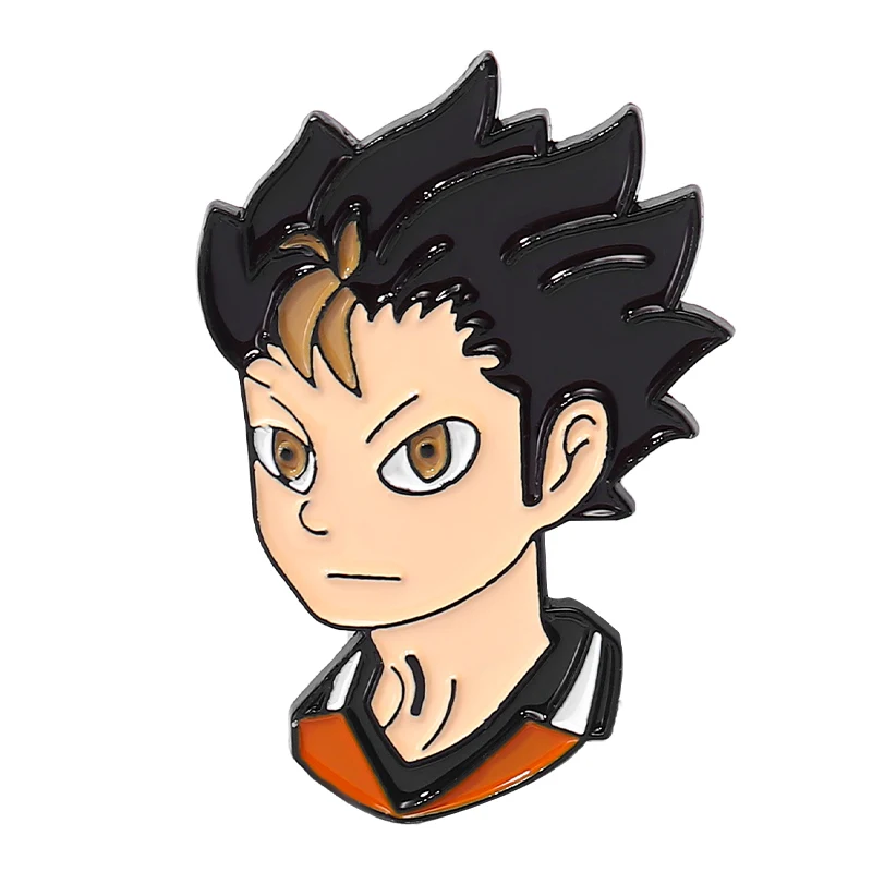 Эмалированная булавка Haikyuu в японском стиле аниме мультяшная Булавка С