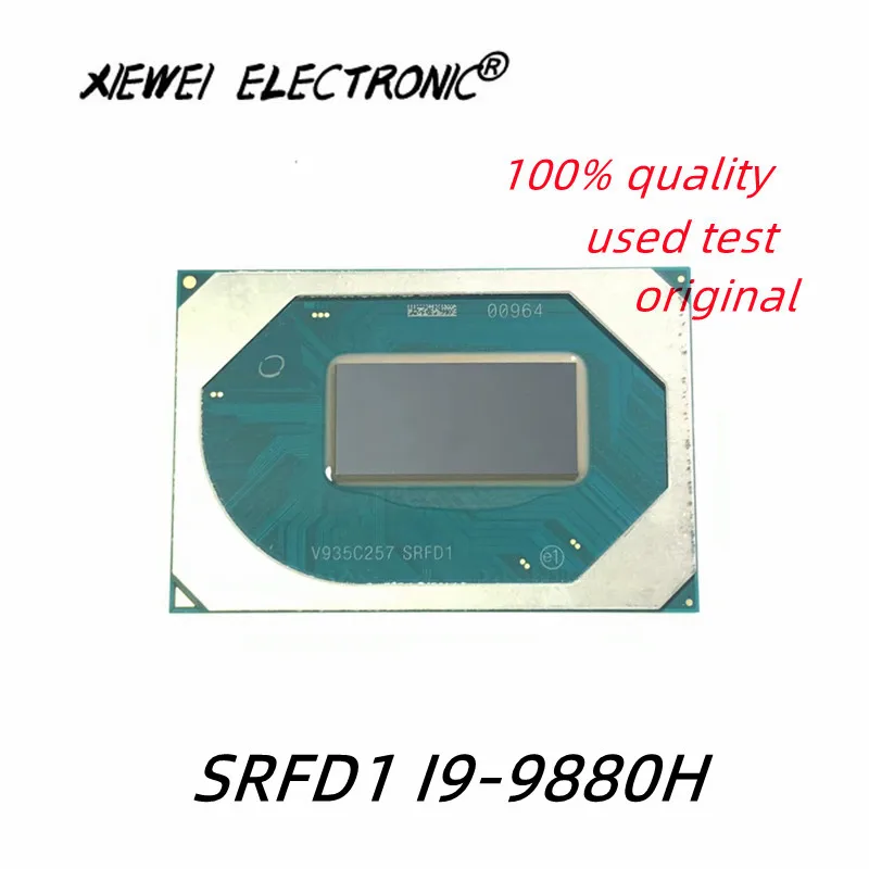

100% протестированный оригинальный ЦП I9-9880H SRFD1 BGA чипсет