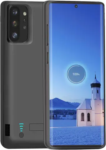 Умный чехол для зарядного устройства для Samsung Galaxy Note 10 Plus 5G, защитный чехол для зарядки, портативный аккумулятор, Capa Funda