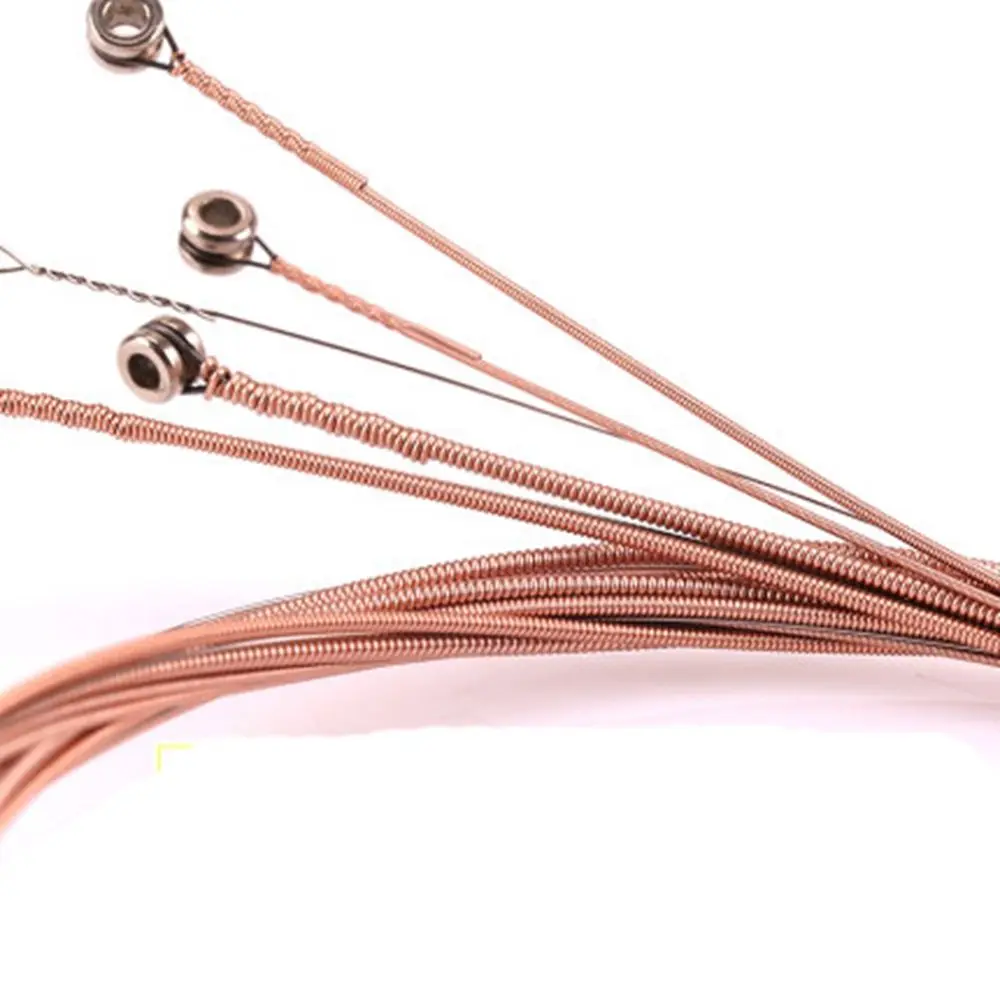 Струны для акустической гитары из нержавеющей стали 3 стиля 1/5/10 шт