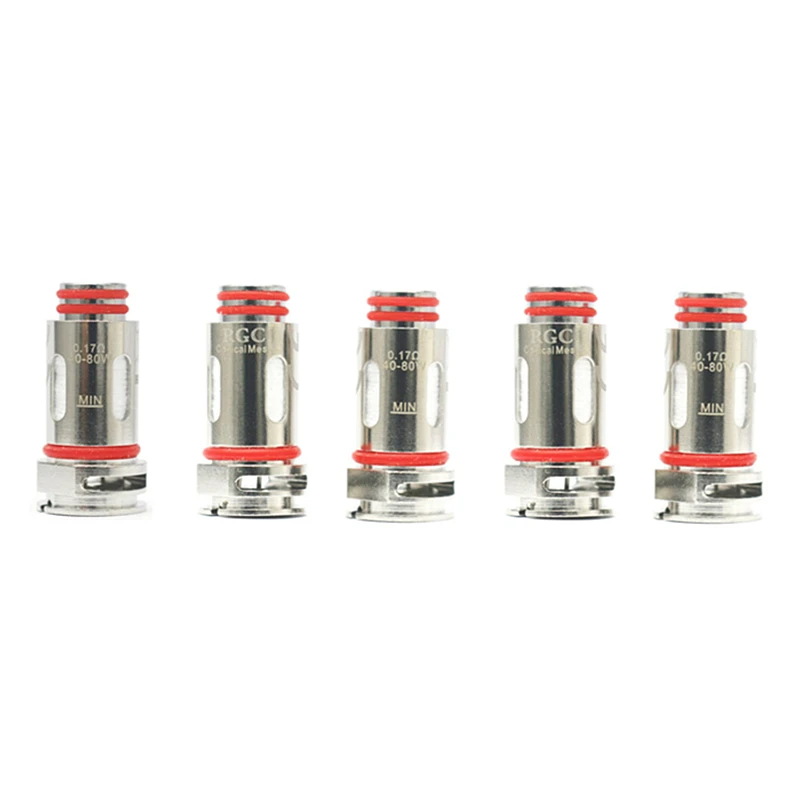 

5 шт. RGC коническая сетка 0,17 Ом катушка 40-80 Вт Замена для SMOK RPM80 RGC Pod & RPM80 / RPM80 Pro Vape KIT и т. д.