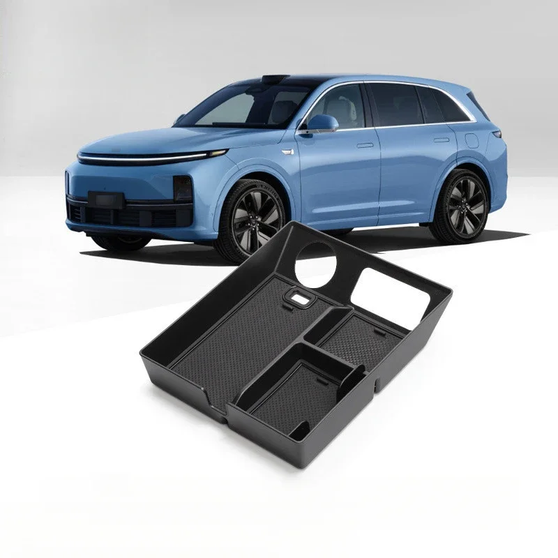 Фото NEW1 автозапчасти, подходящие для Li Lixiang L7 2023 2024 2025, центральная консоль автомобиля, подлокотник, ящик для хранения, многофункциональный доступ к интерьере №5