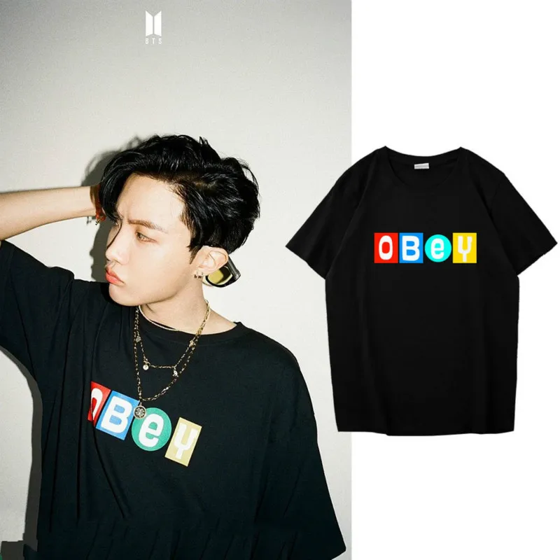 2022 Kpop Bangtan Boys Name J-HOPE фанаты болельщики 2021 Летняя мода в стиле хип-хоп парная